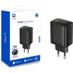 LITO Зарядно устройство Lito - (LC24) - Type-C, USB изход, PD65W, GaN, PC Fireproof, EU Plug - Черен