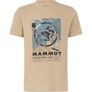 Mammut Мъжка спортна тениска Mammut Trovat T-Shirt Mammut Sport shirt - Sablun (217-0330-0212)