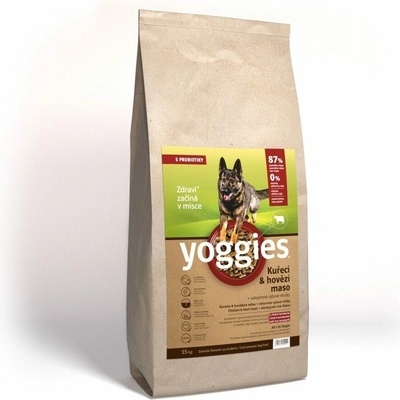 Yoggies Kuracie & Hovädzie mäso 15 kg