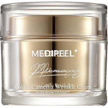 MEDI-PEEL Крем за лице против бръчки с японска камелия, витамин Ц, ниацинамид, пептиди, серамиди и хидратиращи съставки Medi-Peel Peptide 9 Golden Camellia Wrinkle Cream