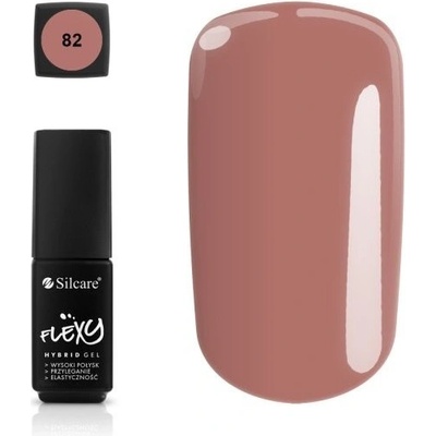 Silcare gel lak Flexy 82 Růžová 4,5 g