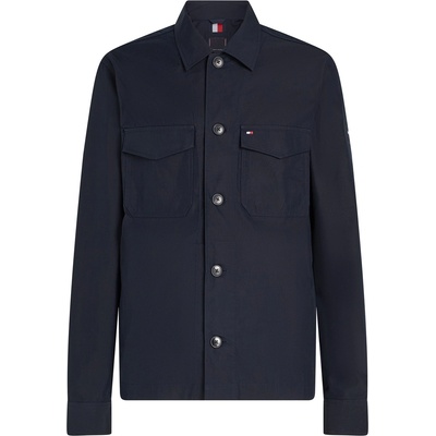 Tommy Hilfiger Яке Tommy Hilfiger Cotton Nylon Shirt Jacket - Desert Sky