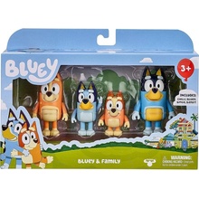 Bluey Rodinná sada a štyri Bluey, Bingo mamička a otecko