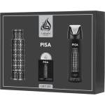 LATTAFA Pride Pisa комплект Парфюмна вода 100 ml + Парфюмна вода 20 ml + Спрей за тяло 200 ml