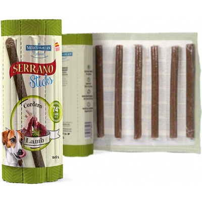 Mediterranean Natural Tyчки MEDITERRANEAN NATURAL Serrano Sticks - агне 16 x 12 г