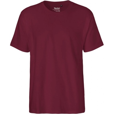Neutral pánske tričko Classic bordeaux