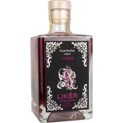 Exclusive Likér Višeň 20% 0,5 l (holá láhev)