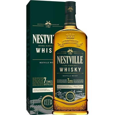 Nestville Whisky Blended 40% 0,7 l (set)