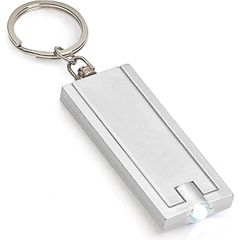 Hi! dea Ключодържател Noho, с фенерче, цвят сребро (2050210023)