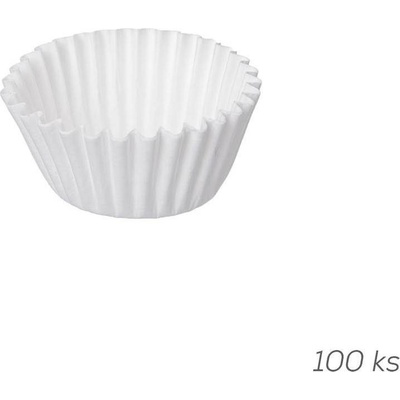 Orion košíčky na muffiny bílé dna 2,9 cm 100ks 120008 dortis