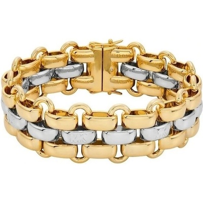Michael Kors Stylový pozlacený náramek Premium MKJ8592931