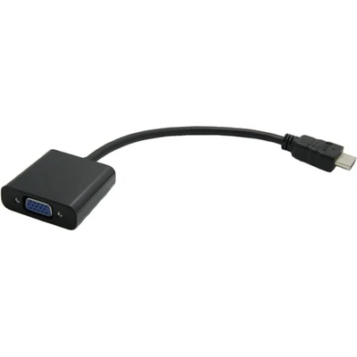 Roline Преходник Roline S3200 Адаптер, HDMI-A(м) към VGA(ж), черен (S3200)