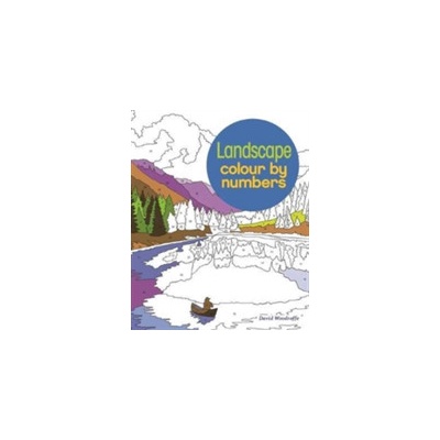 Landscapes Colour by Numbers Woodroffe DavidPaperback
