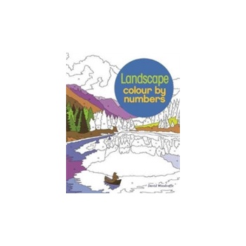 Landscapes Colour by Numbers Woodroffe DavidPaperback