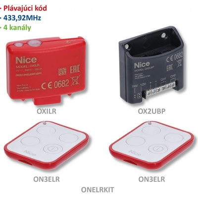 KIT LoRa® obsahuje: 1xOXILR, 1xOX2UBP, 2xON3ELR, 433MHz