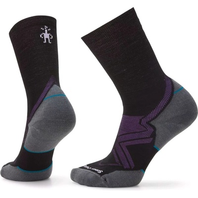 Smartwool W RUN COLD WEATHER TARGETED CUSHION CREW black
