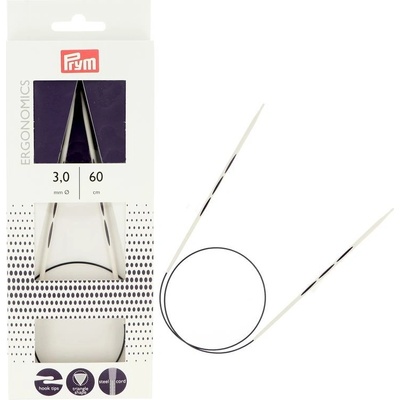 Prym kruhové ergonomické ihlice 60 cm 3 mm