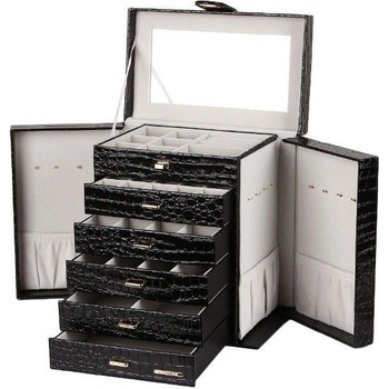 Gaira šestipatrová šperkovnice Rowling 9033 10 černá