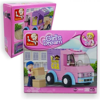 Sluban B0520 Zmrzlinářská dodávka 102 ks