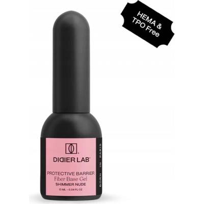 Didier Lab Hybridní báze s vláknem Fiber Base Gel SHIMMER NUDE 10ml