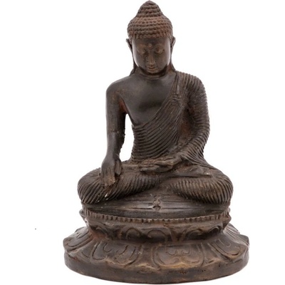 Soška Buddha kov 16 cm V