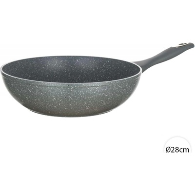 BANQUET hluboká pánev Wok 28cm granitová (mramorová) 81229