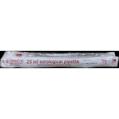 Pipeta 25 ml plastová