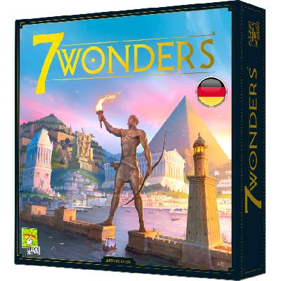 Asmodee | UNbox Now | Repos Production | 7 Wonders | Basic game | Connoisseur Game of the Year 2011 | Strategy game | 3-7 players | From 10+ years | 30+ minutes | German - RPOD0022