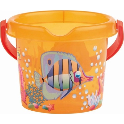 Androni Kýblik rybičky 13 cm oranžový