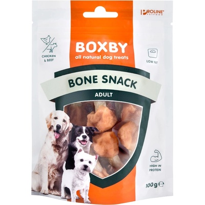 Boxby 3 х 100 г закуски за кучета Boxby Bone Snack