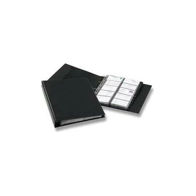 Durable Visifix® Economy 400 vizitkář černý