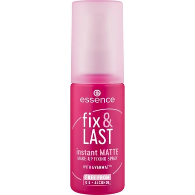 essence Fix & LAST MATTE zmatňujúci fixačný sprej na make-up 50 ml