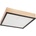 LAMKUR Плафон NATURAL SQUARE 4xE27/15W/230V 48x48 см бор/черен (LA48864)