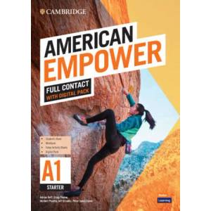 American Empower Starter/A1 Full Contact with Digital Pack | Adrian Doff, Craig Thaine, Herbert Puchta, Jeff Stranks, Peter Lewis-Jones (ISBN: 9781108862233)