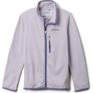Columbia Детско поларено яке Columbia Kid's Essential Hike Grid Fleece Full Zip Fleece jacket - Lavender Pearl - размер XL (703-6866-0316)