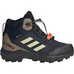 adidas Terrex Детски туристически обувки adidas Terrex Kid's Terrex Mid GTX Walking boots - Legend Ink / Dual Yellow / Olive Strata - размер 36 (EU) (702-1236-2324)