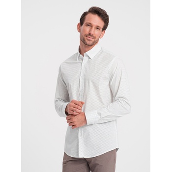 Ombre Clothing Бяла мъжка риза от памук Ombre Clothing Ombre Clothing | Byal | МЪЖЕ | M