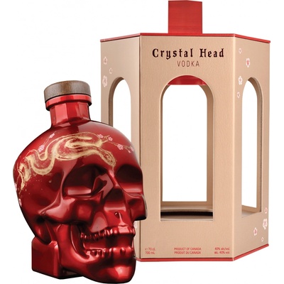 Crystal Head Lunar Year of the Snake 40% 0,7 l (kazeta)