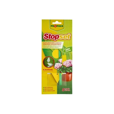 STOPSET ŽLTÉ LEPOVÉ ŠÍPKY PROPHER 5ks