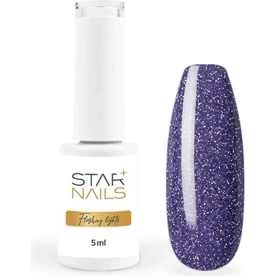 Polish Flashing Lights Uv Led gel Majestic levanduľovo fialový gél lak 009 5 ml