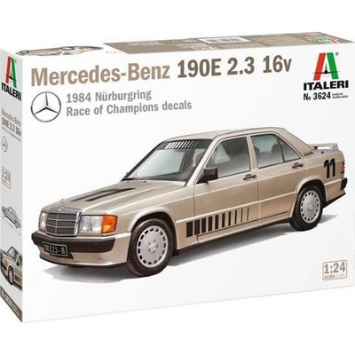 Italeri Mercedes Benz 190E Model Kit auto 3624 1:24