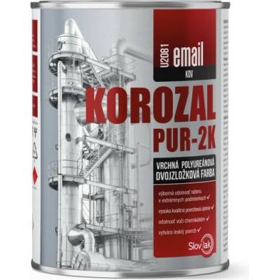 Slovlak Korozal PUR 2-K E U2081 4L RAL 9003