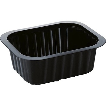 Miska 1 dielna 470 ml čierna PP, 100004474