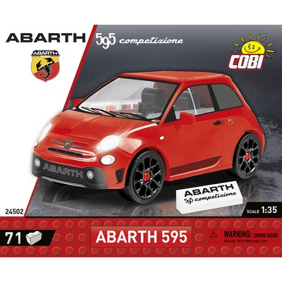 Cobi 24502 Fiat Abarth 500, 1:35, 71 k – Zboží Mobilmania