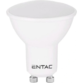 ENTAC LED žárovka GU10 6,5W 525lm, studená, ekv. 48W LLSW-6,5W-CW