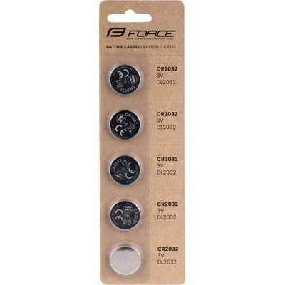 Baterie FORCE - mincová CR2032 / 3V 1ks – Zboží Živě