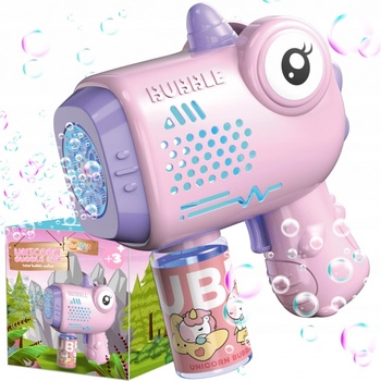 PISTOLE NA MÝDLOVÉ BUBLINY STROJ NA BUBLINY GENERÁTOR a TEKUTINA JEDNOROŽEC