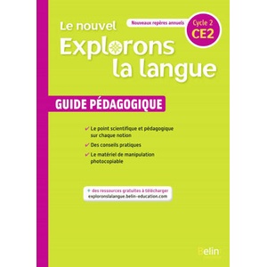 Le nouvel Explorons la langue CE2 - Guide pédagogique 2020 | Jeangrand, Samy (2020)