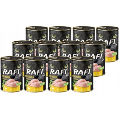 Rafi Cat Adult s kuracím mäsom 12 x 400 g