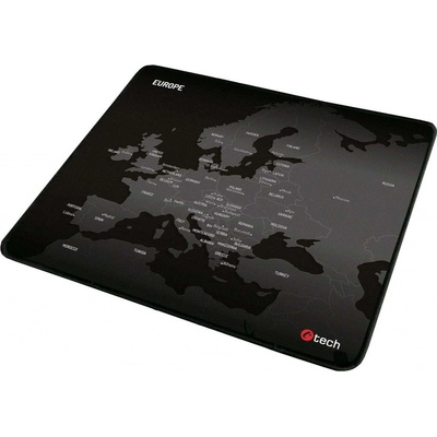 C-TECH Herní podložka pod myš MP-01E (Europe) mapa evropy, 320x270x4mm, obšité okraje